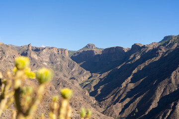 Mirador Degollada de la Cruz Grande (Gran Canaria,Espa&ntilde;a)