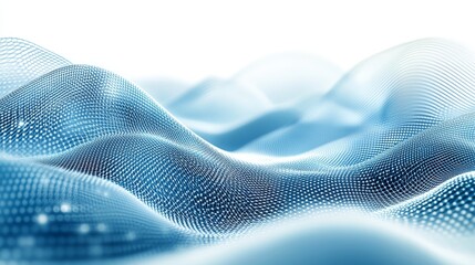 A captivating abstract representation of digital waves, illustrating the flow of data in a high-tech environment. Perfect for tech-related themes.