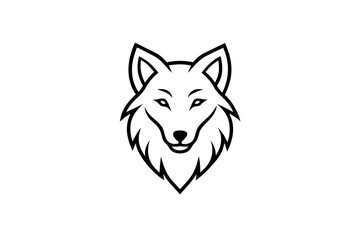 A Fox Vector Black Silhouette