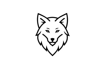 A Fox Vector Black Silhouette