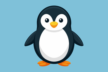 About penguin bird vector