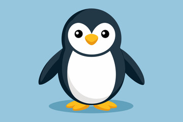 About penguin bird vector