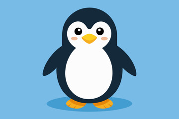 About penguin bird vector