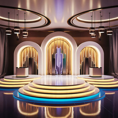 Podium Stage illustration Images design