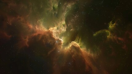 Fototapeta premium _Abstract_background_is_a_space_with_stars
