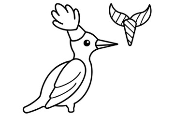 bird, vector, cartoon, animal, illustration