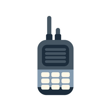 recommend clip art: Portable walkie talkie radio transceiver for professional communication