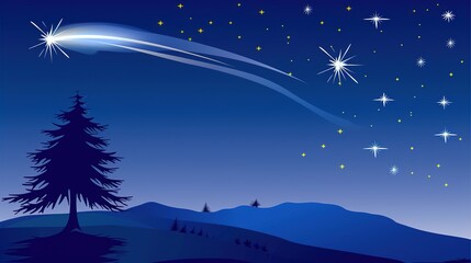 Fototapeta premium Blue_Astronomy_Beautiful_Sky_Starry_Sky