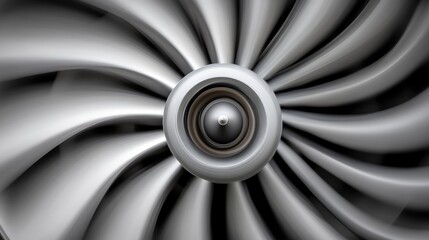 Powerful Propeller Engine in Action