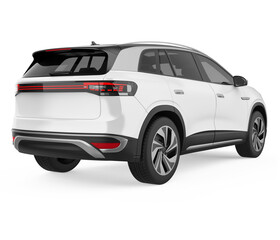 SUV Car Isolated
