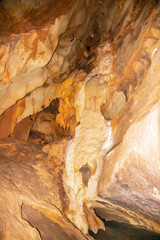 Ain Dhab Cave in Siliana, Tunisia, North Africa