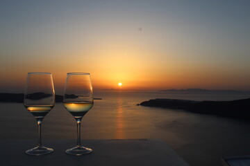 glass of wine