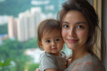 Obraz premium L'amour d'une mère