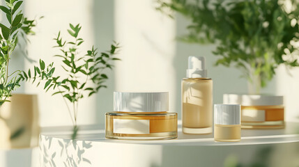 A range of innovative Wolffia based skincare products