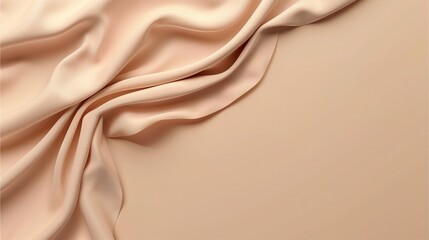 Fototapeta premium Abstract Blue Fabric Swirls: A captivating backdrop of soft, flowing blue fabric, creating a smooth, ethereal, and calming visual.