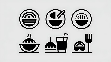 food and drink icons