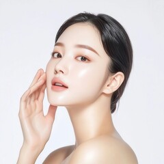 portrait of a woman with skin