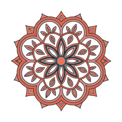 Indian Traditional Mandala Design, Editable Indian mandala vector illustration 9