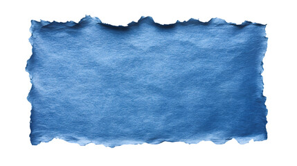 Obraz premium Torn watercolor paper, sky blue