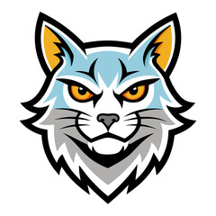 cat mascot logo
