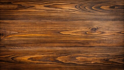 Naklejka premium Dark Wood Grain Texture with Natural Knots and Subtle Variations in Color