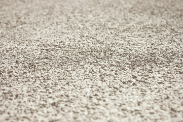 The photo shows freshly poured concrete close-up