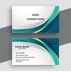 Naklejka premium Professional Business Card Design