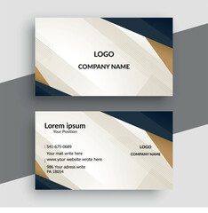 Fototapeta premium Minimal Business Card Template