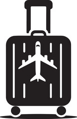 Trolley bag silhouette