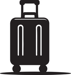 Trolley bag silhouette
