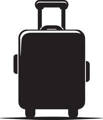 Trolley bag silhouette