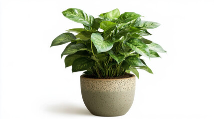 Fototapeta premium Potted plants in modern style for interior design or wallpaper.