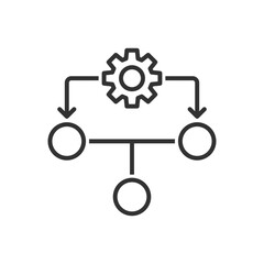 Processing Icon - Flowchart Icon