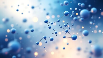 Green hydrogen energy. H2 gas molecules for production of green hydrogen energy. Renewable or sustainable electricity. Clean alternative ecological energy. 3D rendering.