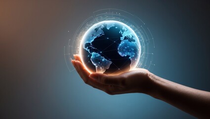 A global network connection on information security, cybersecurity, data privacy, internet governance, digital privacy.