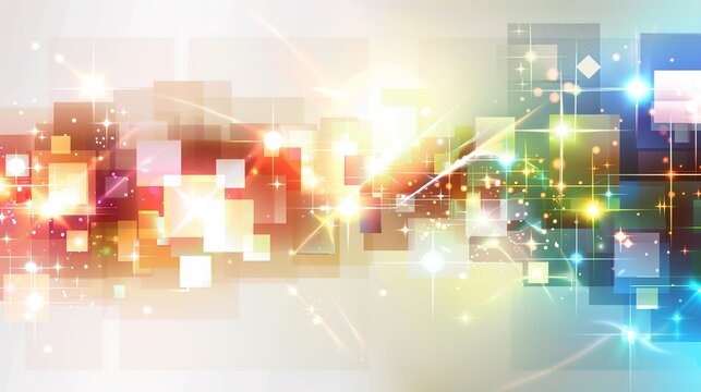 Light-Colored Abstract Background with Cube - a modern and minimalist visual. The soft hues and geometric cube create a serene and stylish composition.