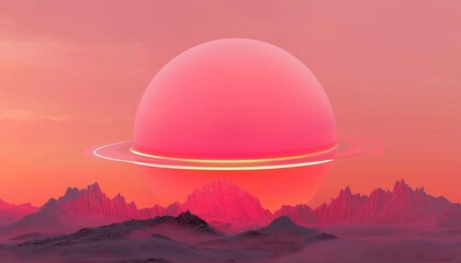 Obraz premium A science fiction writing project where kids create their own holographic aliens, planets, and starships for a unique story.