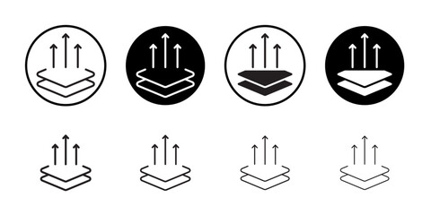 Breathable leather icon web design in vector