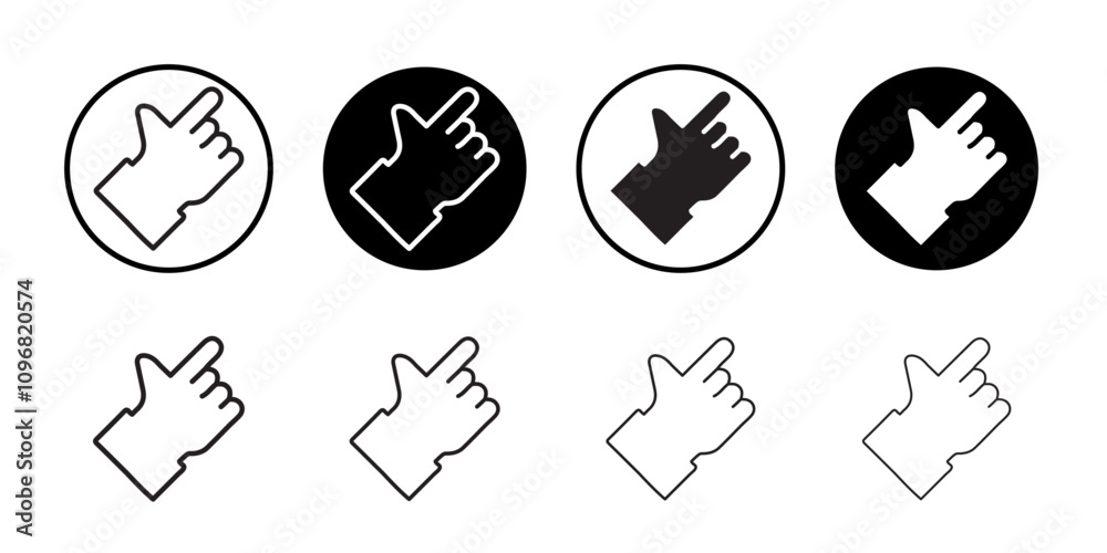 Aufkleber Easy icon web design in vector