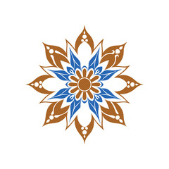 abstract flower design