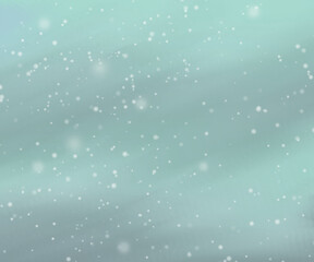 Winter background with falling snowflakes