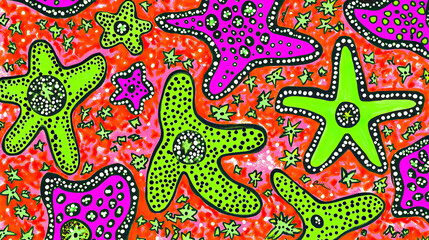 Naklejka premium Abstract colorful background