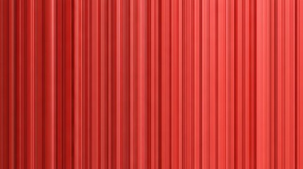 Fototapeta premium Vibrant Red Solid Background with Vertical Striped Texture. Perfect for Modern Layout or Bold Artistic Presentation
