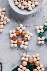 Handmade Christmas Home Decor in a Scandinavian Style. Minimalistic Christmas Decor. Handmade Christmas Stars in a Scandinavian style. Minimalistic Christmas and New Year's Home Decor. DIY