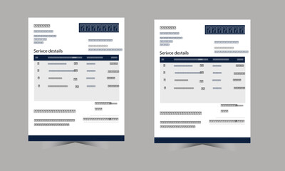 Invoice template, quotation template, payment receipt, layout template, finance, invoice, document template, 