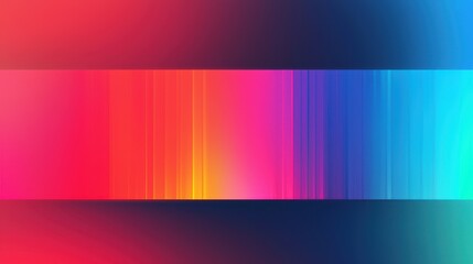 Fototapeta premium A vibrant gradient blend of colors transitioning smoothly from red to blue, creating a dynamic and visually striking effect.