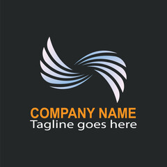 Creative logo. CMYK color mode. Gradient color. Vector EPS file. Free font used. Easy to download.