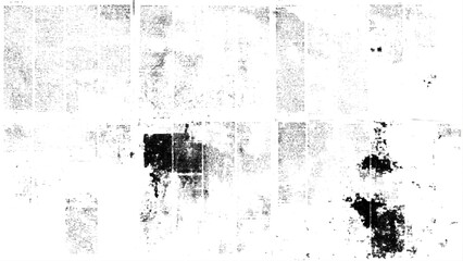Vector white and black newspaper paper grunge vintage old aged texture. Vintage grunge newspaper collage background. Newspaper with old grunge vintage unreadable paper texture background.	

