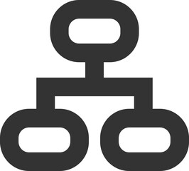 Minimalistic Data Visualization Icon