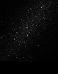 Starry night sky